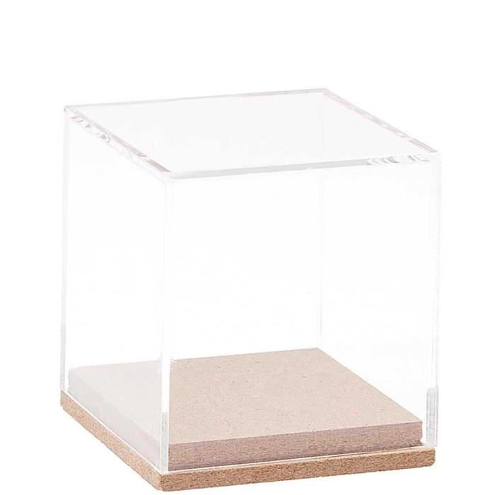 Cloche en acrylique Rico Design « Cube » Petit