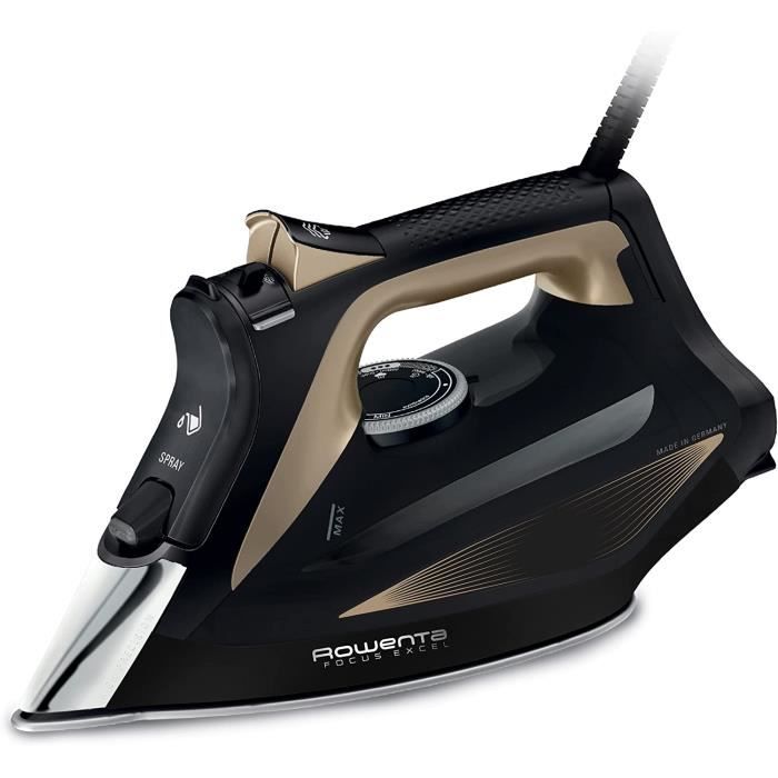 Rowenta Focus Excel Fer a repasser vapeur Puissance Debit vapeur 45 gmin Fonction pressing 180 gmin 400 sorties - vue 2