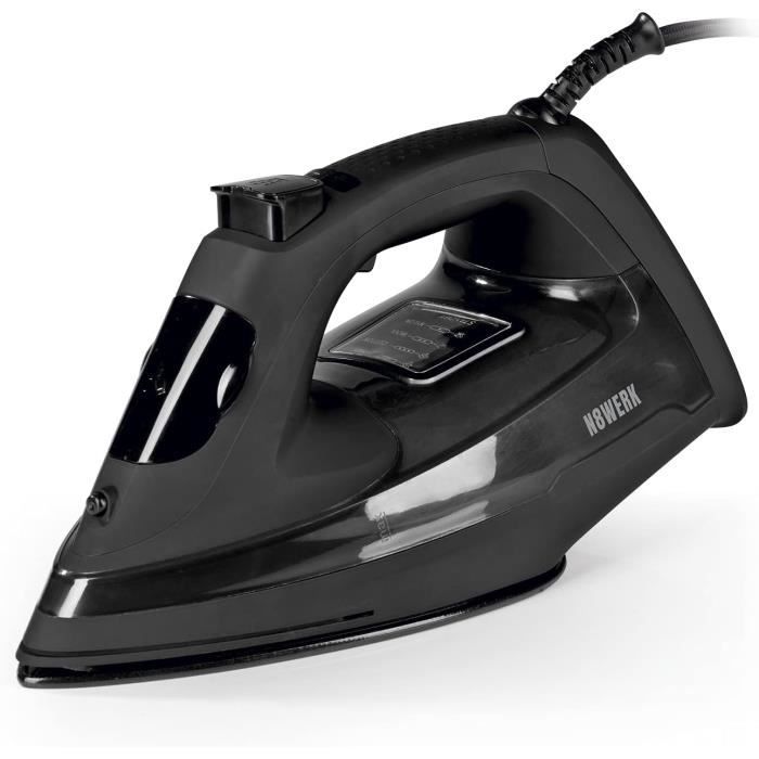 Fer à Repasser Vapeur AEG DB 1730 - 2300W, Semelle Céramique, Vapeur 0-30g/min, Réservoir 250ml, Anti-calcaire