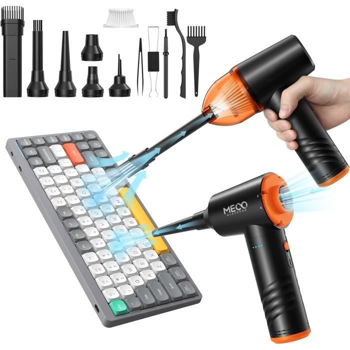 Souffleur Air Comprimé Avec Lumière LED, 130000 TR/Min Souffleur Avec Lumiere Led 130000 Trmin Souffleur Avec Batterie 8000mah Pour Voiture Maison Clavier Pc 90971097 Souffleur Air Comprimé Avec Lumière LED, 130000 TR/Min Souffleur Avec Lumiere Led 130000 Trmin Souffleur Avec Batterie 8000mah Pour Voiture Maison Clavier Pc 90971097