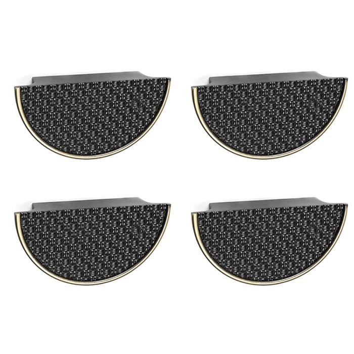 KV Polymère Lazy Susan 2 étagères – Organisateur Demi-lune 17 Pouces Pour Armoire De Cuisine