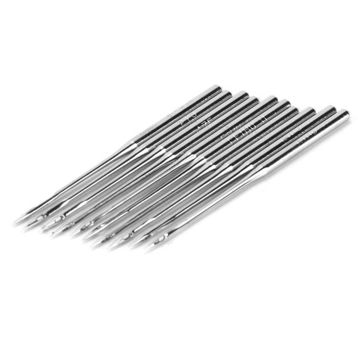 Aiguilles Machine à Coudre Système 46x1 (Singer 46k1 / 91k) - Lot De 10, Taille 11, Réemballées