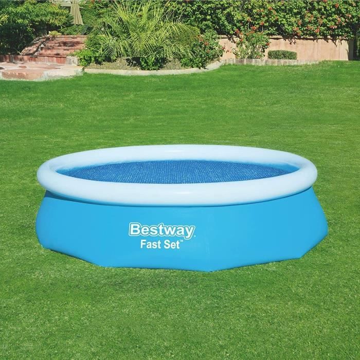 Bestway 58241 Bache solaire diamètre 289 cm pour piscine hors sol ronde ...