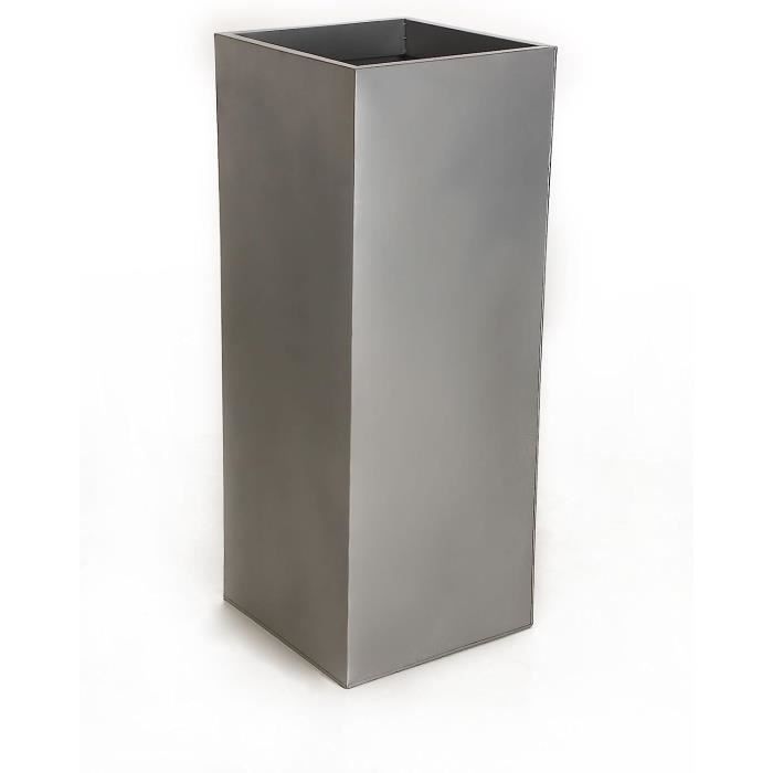 KLOTLÖNN Pot Avec Coupelle, Intérieur/extérieur/bleu Noir, 12 Cm