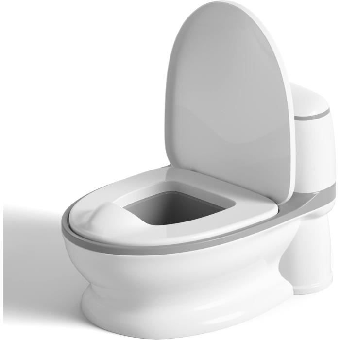 Pot Bebe: Petit Pot Toilette Bébé - Toilette Réaliste Little Flushing Trainer Avec Son Toilette Bebe Apprentissage Toilettes