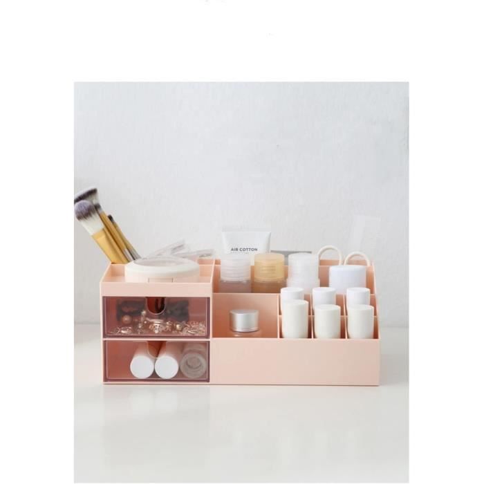 Relaxdays Organiseur en Bambou à poignée, 4 Compartiments, HxLxP: 6,5x25x25 cm, Bureau, Salle de Bain et Cuisine, Nature Relaxdays Organiseur en Bambou à poignée, 4 Compartiments, HxLxP: 6,5x25x25 cm, Bureau, Salle de Bain et Cuisine, Nature
