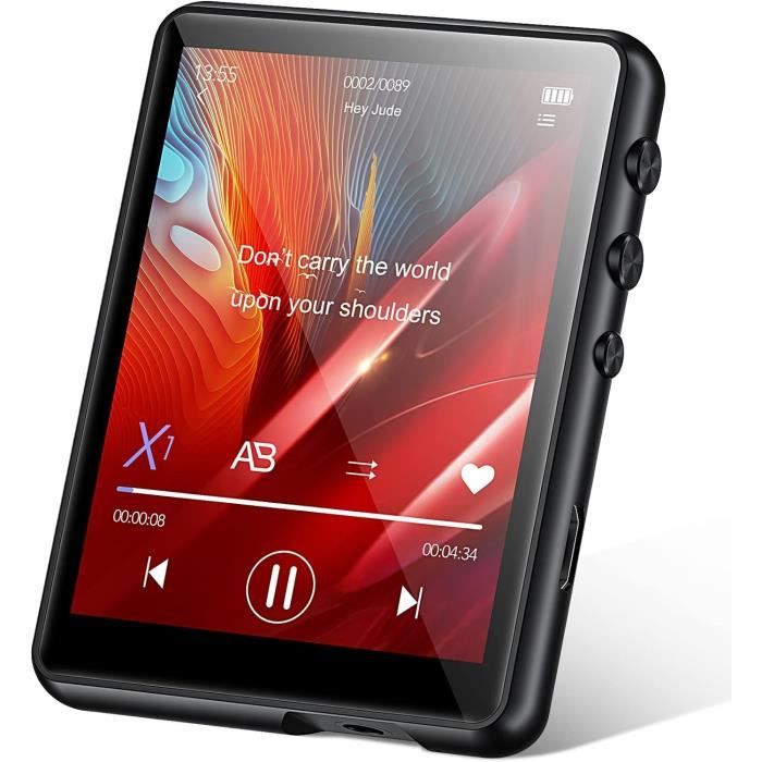 Lecteur MP3 Avec Bluetooth - Portable, Léger, Pour écouter De La Musique Sans Smartphone