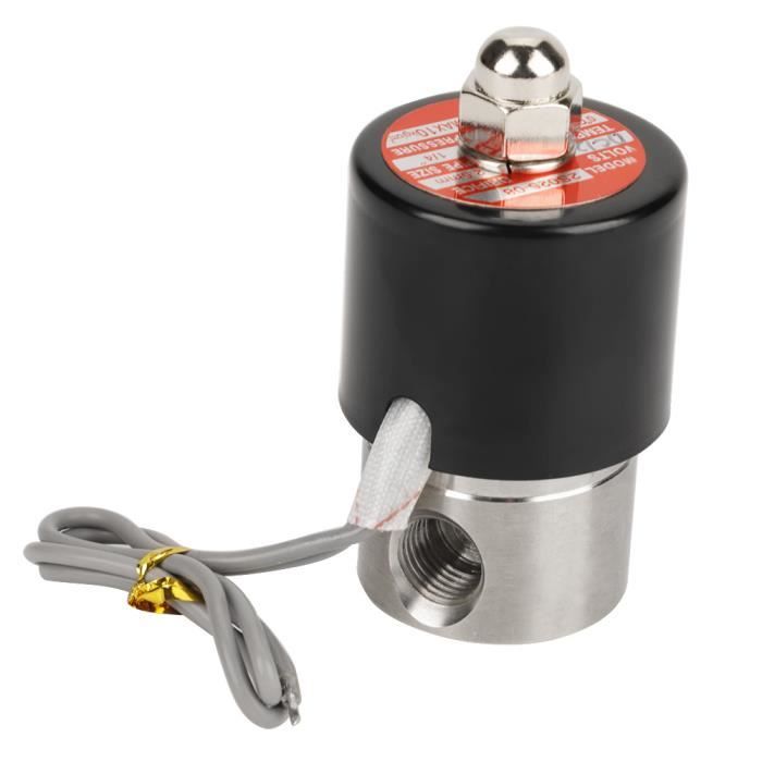 Électrovanne D'Entrée D'Eau N/C DC 12V - Vanne Electrique Durable Pour Equipement, Chauffe-Eau Solaire Et Irrigation