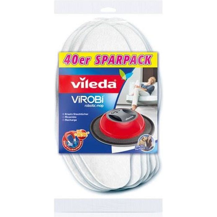 Lingettes de recharge Virobi Slim, Vileda