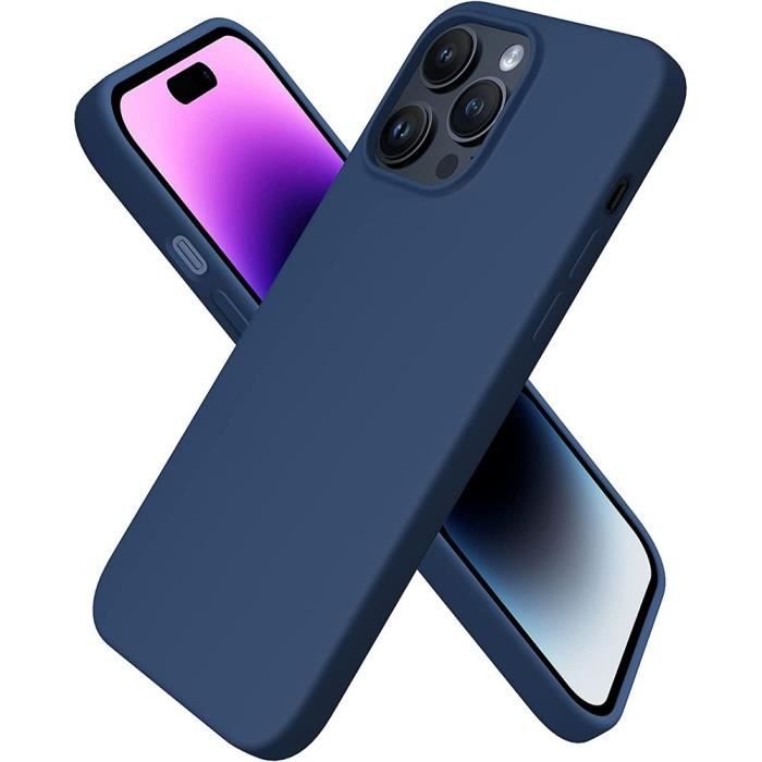 Coque iPhone 17 Pro Max - Silicone rigide noir Blue Forest - Acheter sur Coque iPhone 17 Pro Max - Silicone rigide noir Blue Forest - Acheter sur