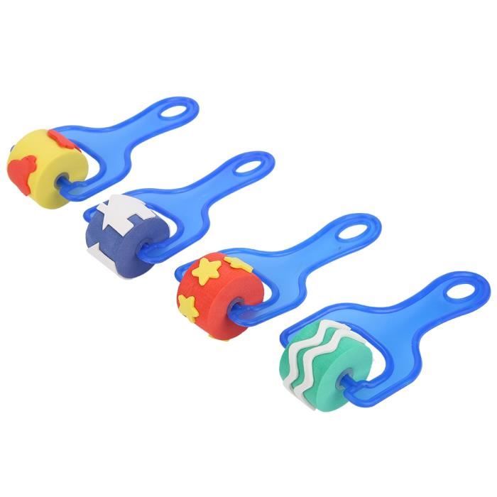 Plateau à Rouleaux De Peinture, Kit De Tampons En - Grandado