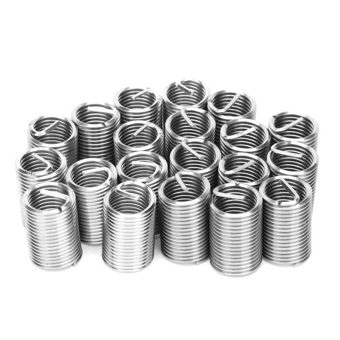 10 Pièces Insert Fileté M18x1,5 - Extension De Filetage - Pour Réparations - Neuf
