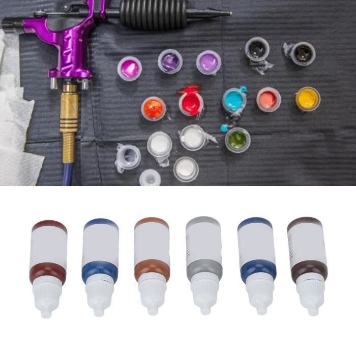 Ensemble 5 Encres De Tatouage Poseidon 30ml – Professionnel, Neuf, Fabriqué En Chine