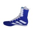 Chaussures de boxe ADIDAS Box Hog 4 Homme - Canvas Bleu - Lacets plats-1