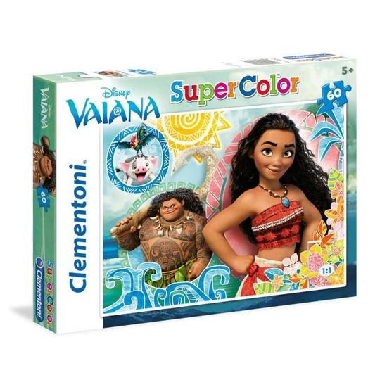 VAIANA Puzzle Vaiana et ses Amis - Disney - Cdiscount Jeux - Jouets
