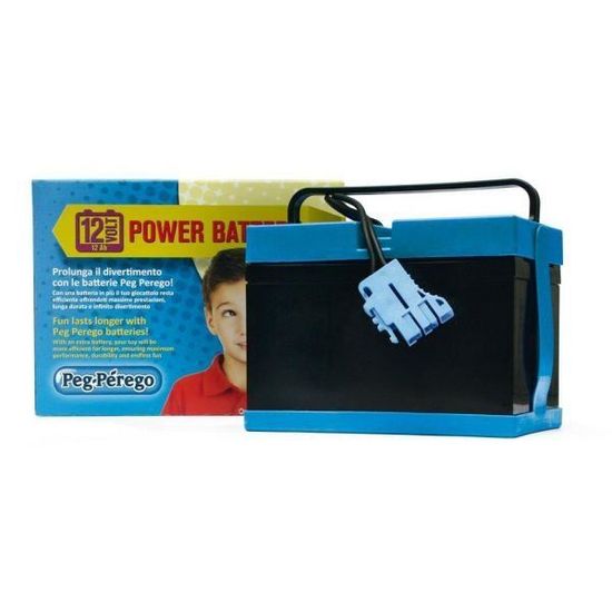 Batterie 12V 8Ah Peg-Pérego IAKB0034 - Neuf - Pour Véhicules Enfants Peg-Pérego