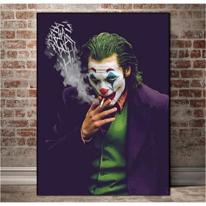 Film Joker Toile Affiche Joker Origine Film Imprime Bandes Dessinées