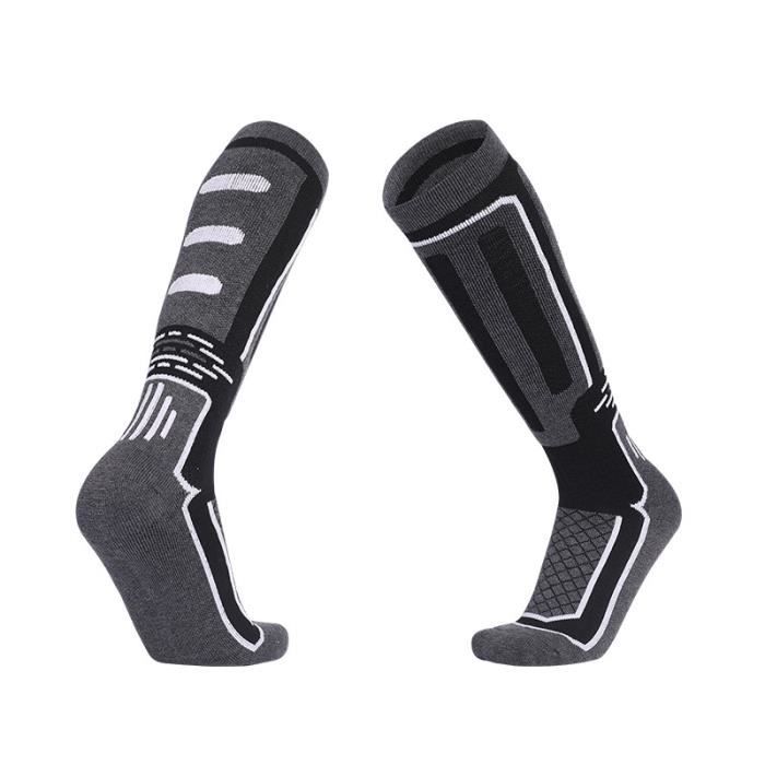 Chaussettes De Ski Thermiques Pour Enfants Occulto - Lot De 2 Paires, Chaudes, Rembourrées Et Respirantes Pour Garçons Et Filles