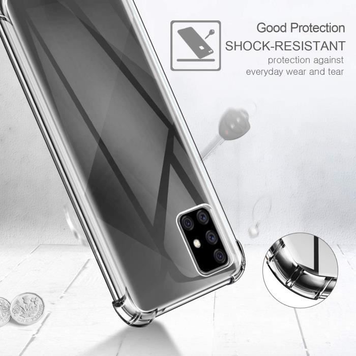 Coque Souple Transparente Anti-choc Pour Xiaomi Poco M3 - Marque NOVAGO, En Silicone/gel