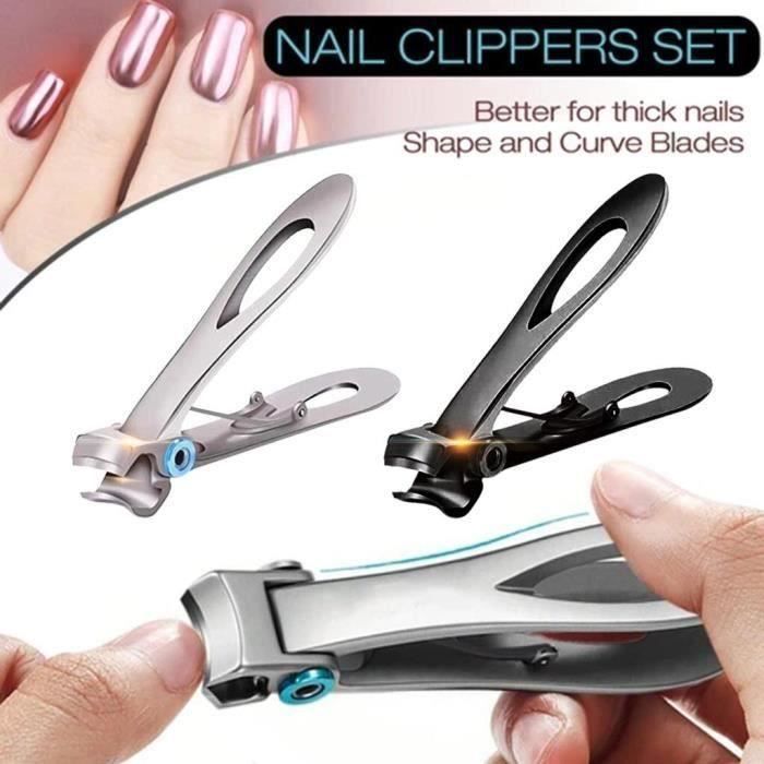 Set De Coupe-ongles Pour Personnes âgées – Ongles épais, Acier Inox, Neuf