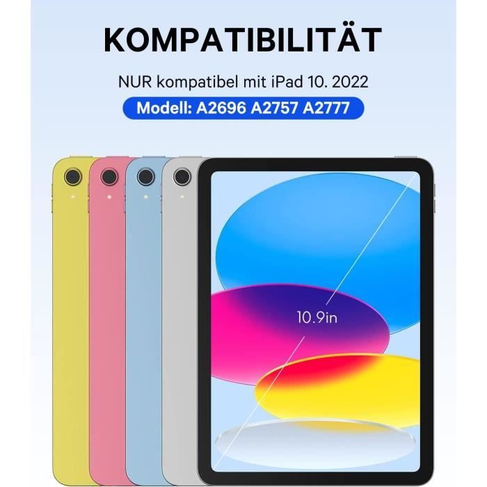 Earto Clavier iPad 9eme Generation, Smart Touchpad iPad 10.2