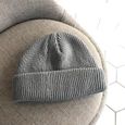 Black Taille unique -Docker LEON – bonnet en laine pour homme et femme, chapeau tricoté, couleur unie, doux, mode rétro, bleu marine-2