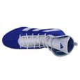 Chaussures de boxe ADIDAS Box Hog 4 Homme - Canvas Bleu - Lacets plats-2