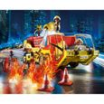PLAYMOBIL - 70557 - City Action - Camion de pompiers et véhicule enflammé-2