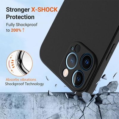 Coque HMD Pulse/Plus/Pro (6.56") - Housse TPU Transparente + Noire + 2 Protections Écran En Verre Trempé - 6