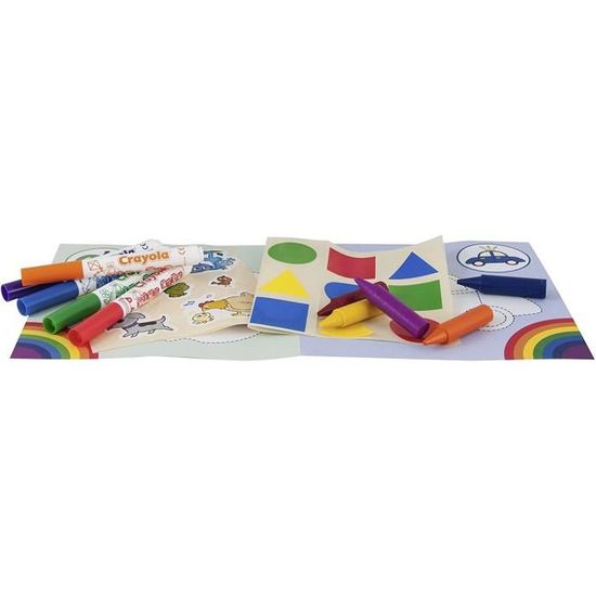 Crayola - Mon 1er Kit De Tampons-refrech - Loisir Créatif - Mini Kids - Ã€ Partir De 2 Ans - Jeu De Création - Coloriage Et Dessin