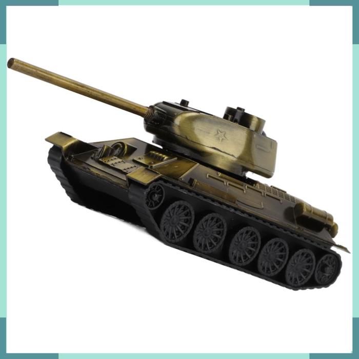 Modèle de char T34 en alliage - Jouet de char de combat principal en métal
