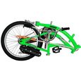 Remorque à vélo WEERIDE COPILOT - Vert - Jusqu'à 45 kg - Trailerbike fort et luxueux-3