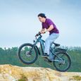 MX05 - Vélos électriques - Bafang 1000w - Fat Bikes électriques - Shimano 7 vitesses - VTT - Samsung 48V17.5AH Détachable - Gris-3
