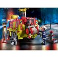 PLAYMOBIL - 70557 - City Action - Camion de pompiers et véhicule enflammé-3