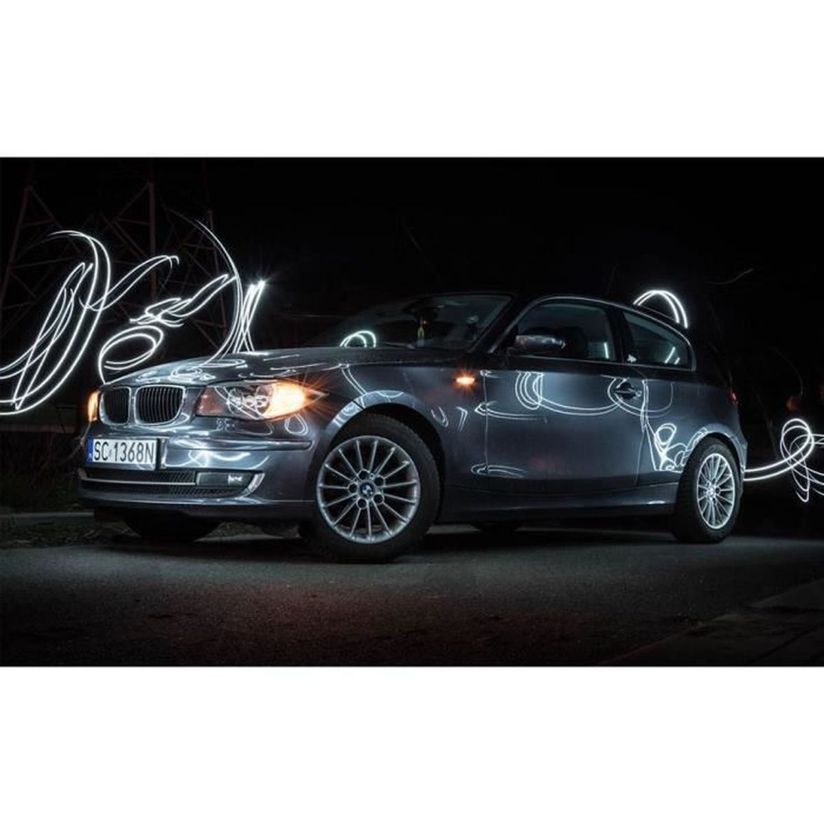 BMW 1 Série E81 E87 DEL Côté Indicateurs Clairs 04-12 répéteurs Paire