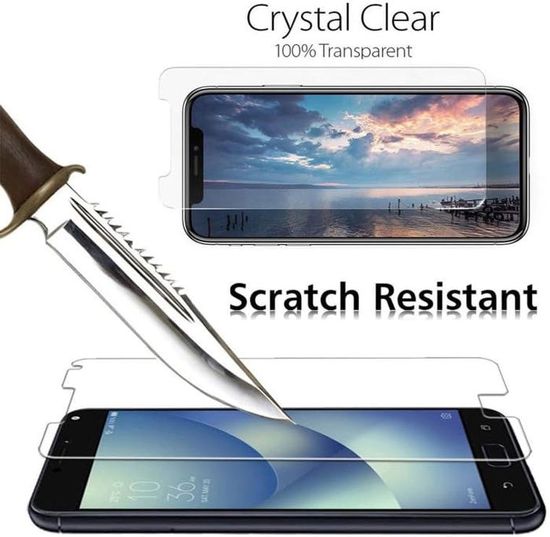 Coque HMD Pulse Pro (6.65) - 2 Protecteurs écran Verre Trempé + étui Silicone Souple - Anti-choc Transparent