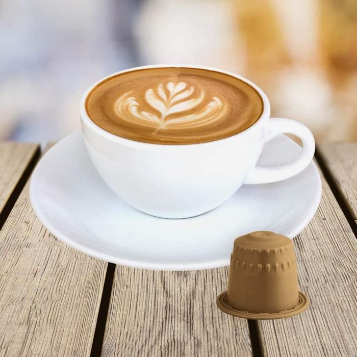 Note d'Espresso - Cappuccino Vanille - Capsules Exclusivement Compatibles  avec Machine NESPRESSO* - 40 x 6,5 g