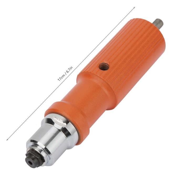 Riveteuse électrique Sans Fil 26V Avec Batterie 5200mAh - Kit Complet Pinces M3 à M12, Force 15680N, Pour Usage Professionnel