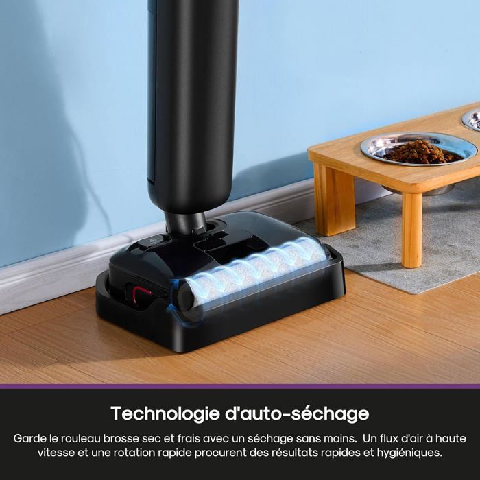 Eureka FloorShine 880 Aspirateur Laveur Inclinaison à Plat