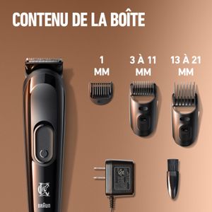 Tondeuse Barbe Gillette Style Master King C. - 3 Têtes, Rechargeable, étanche, Neuf Sous Garantie