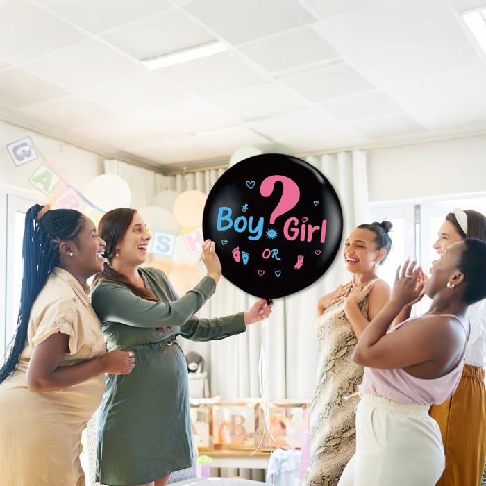 100 Confettis Révélation De Genre – Cœurs Rose, Bleu, Or – Baby Shower Et Anniversaire