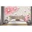 Peinture Murale 3d Personnalise Toute Taille Papier Peint Fleur