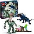 LEGO Avatar 75571 Neytiri et le Thanator vs. Quaritch dans l’Exosquelette AMP, Jouet-0
