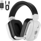 USIFUL Casque Gamer Sans Fil PS5,PS4,PC,Switch,Xbox–USB 2,4 GHz & Type-C Ultra Stable,Bluetooth 5.3,Casque avec Micro