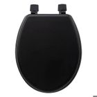 5 FIVE SIMPLY SMART Abattant WC en bois laqué COLORAMA - 5five Simply Smart - Noir