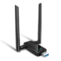 Le noir - Adaptateur Wifi double bande USB3.0 1900Mbps, Mini récepteur WI FI externe ultra rapide, carte rése