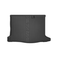Tapis de coffre DryZone Frogum pour DACIA Sandero II - Noir - Bord haut - Sans parfum - Très haute qualité