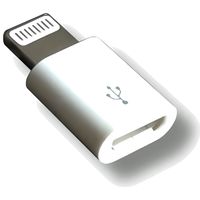 Adaptateur Lightning mâle Iphone - Micro USB femelle H02B8