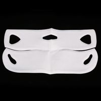 Masque facial V Line et double réducteur de menton Masque double couche de levage intense avec 1 paquet de gel de protection pour