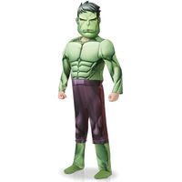 Déguisement Hulk Avengers pour enfant - modèle rembourré en mousse souple